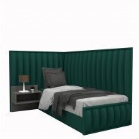 Pat Tapitat de Colt DIVINO 90 DR fara noptiere, Kronos 04